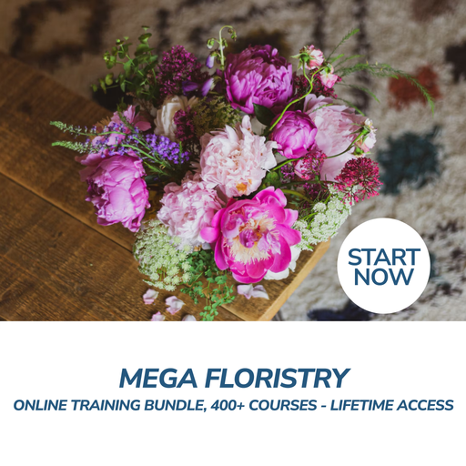 Mega Floristry Online Training Bundle, 400+ Courses - Lifetime Access