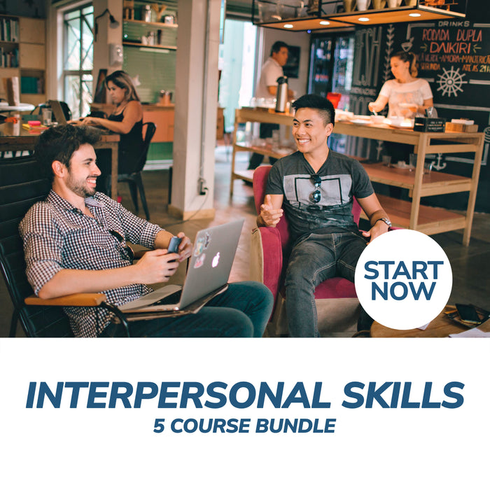 Interpersonal Skills Online Bundle, 5 Certificate Courses