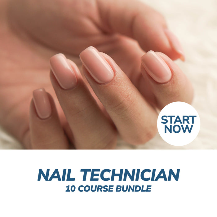 Ultimate Nail Technician Online Bundle, 10 Certificate Courses