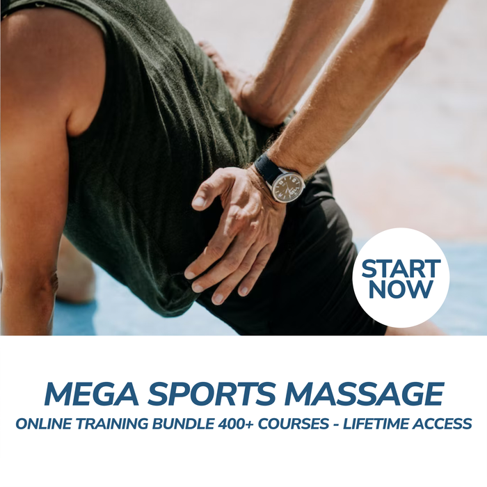 Mega Sports Massage Online Training Bundle, 400+ Courses - Lifetime Access